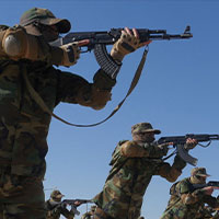 군사훈련 하는 탈레반