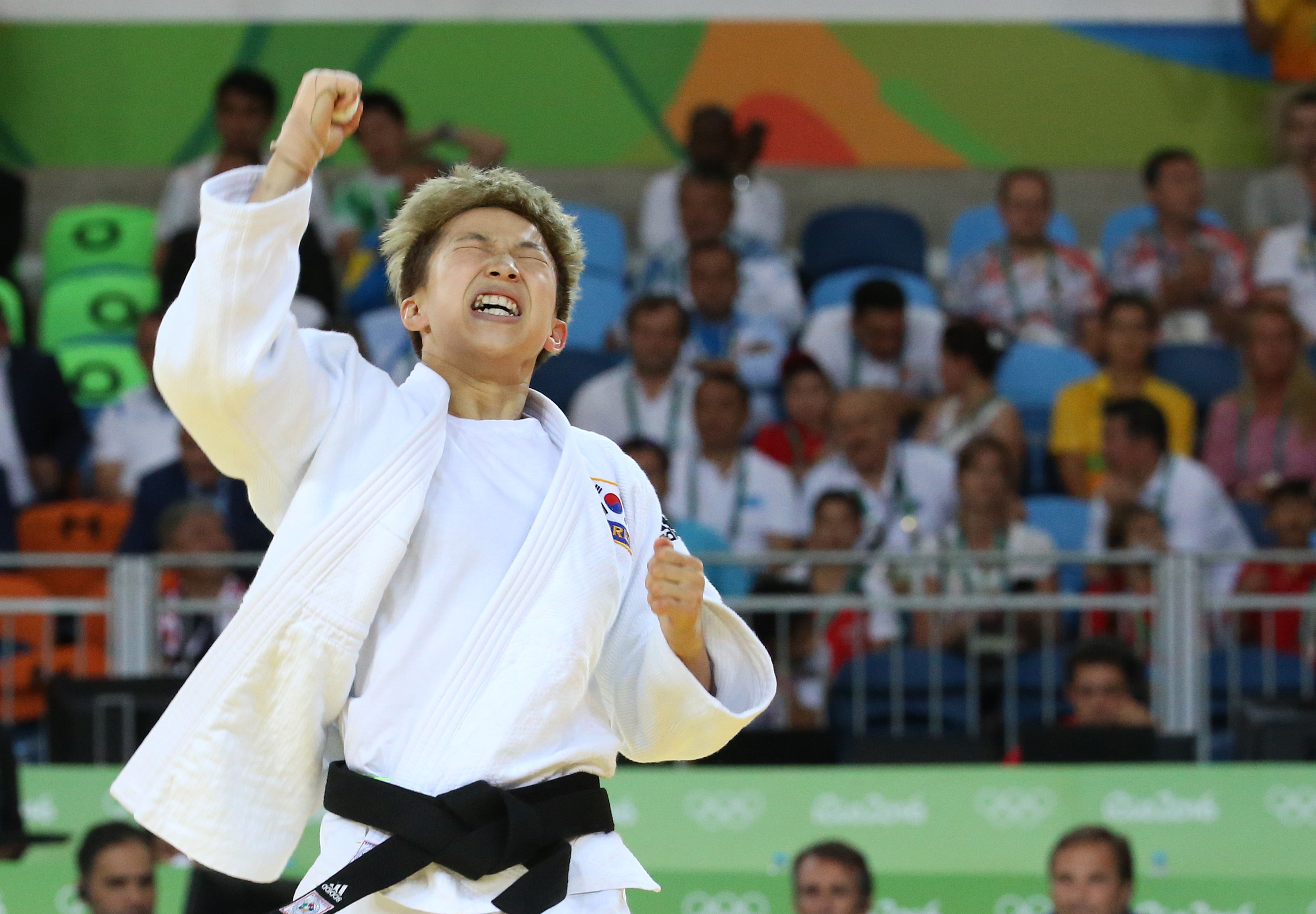 정보경, 여자 유도 48kg 은메달 "20년만의 쾌거"