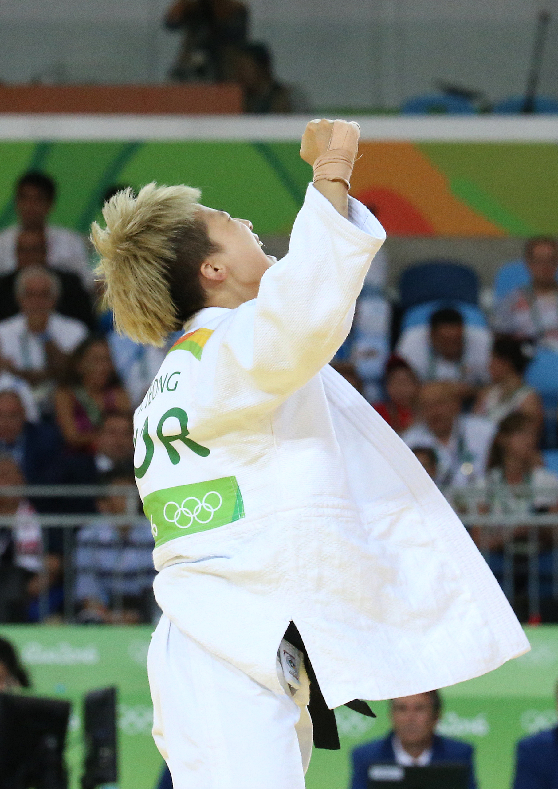 정보경, 여자 유도 48kg 은메달 "20년만의 쾌거"