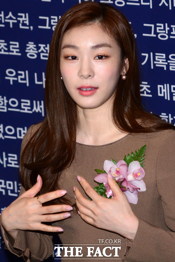 김연아, 늘품체조 논란 불이익 질문에 '연아둥절'