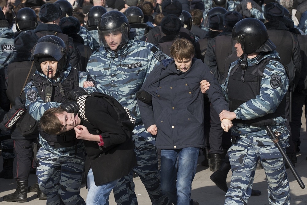 러시아서 '부패척결' 대규모 반정부 시위