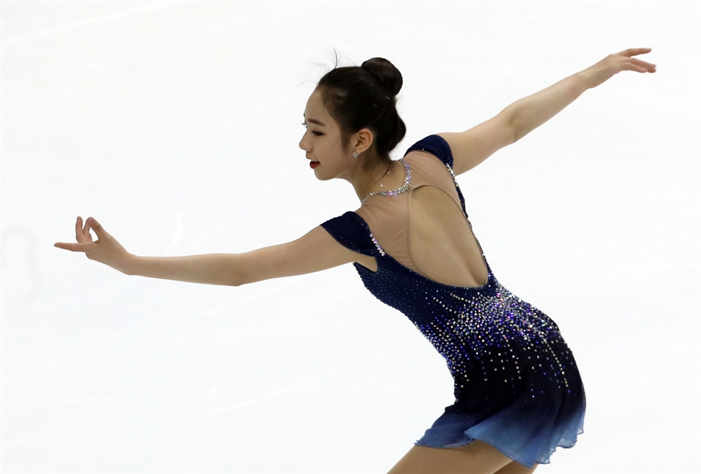 김연아 만난 최다빈 선수