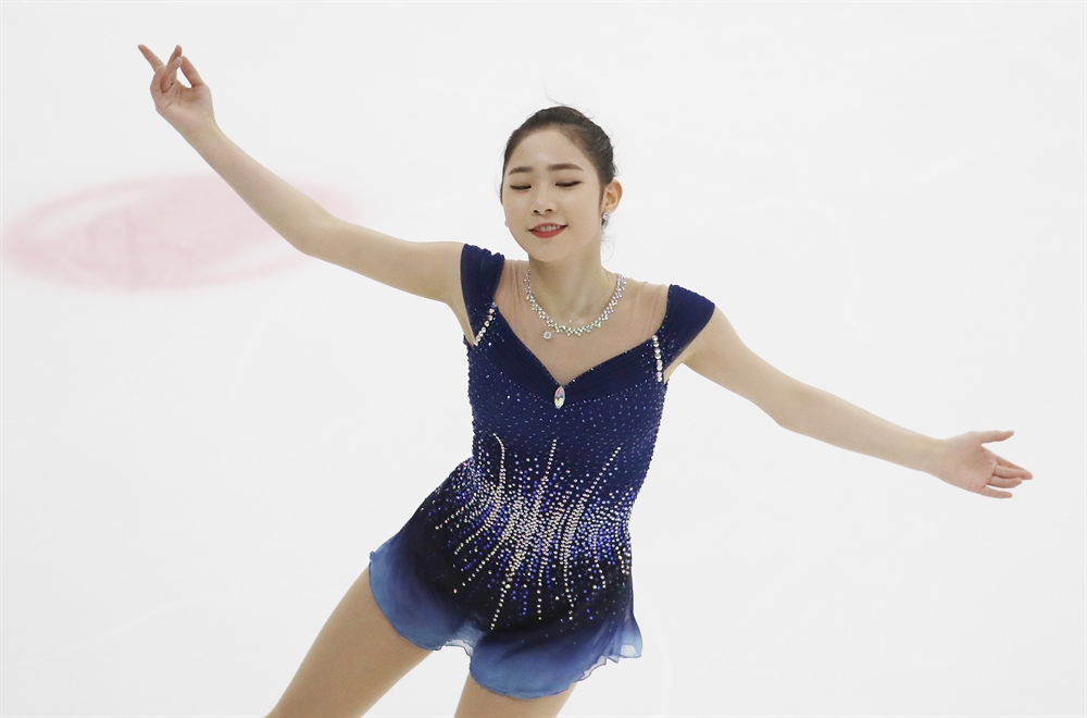 김연아 만난 최다빈 선수