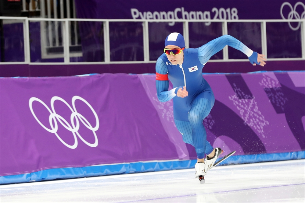 스피드스케이팅 차민규의 '은빛 질주'