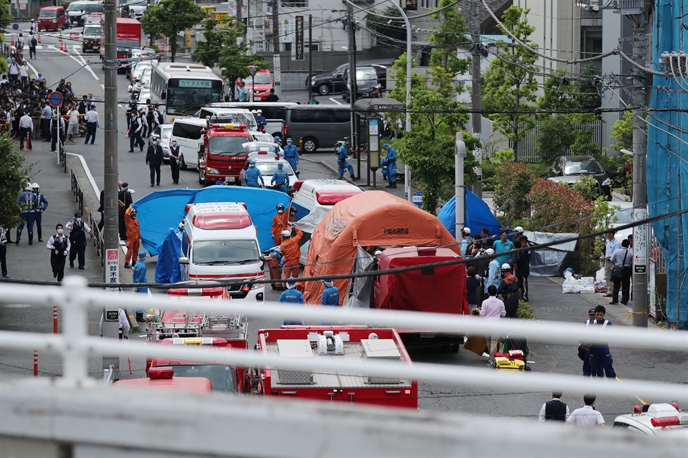 日 도쿄 인근에서 '무차별 흉기 난동'..최소 19명 죽거나 다쳐