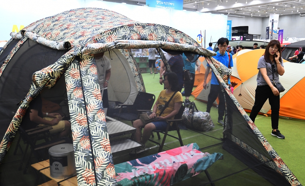 "이번 여름엔 캠핑?"...2019 캠핑&피크닉 페어 현장