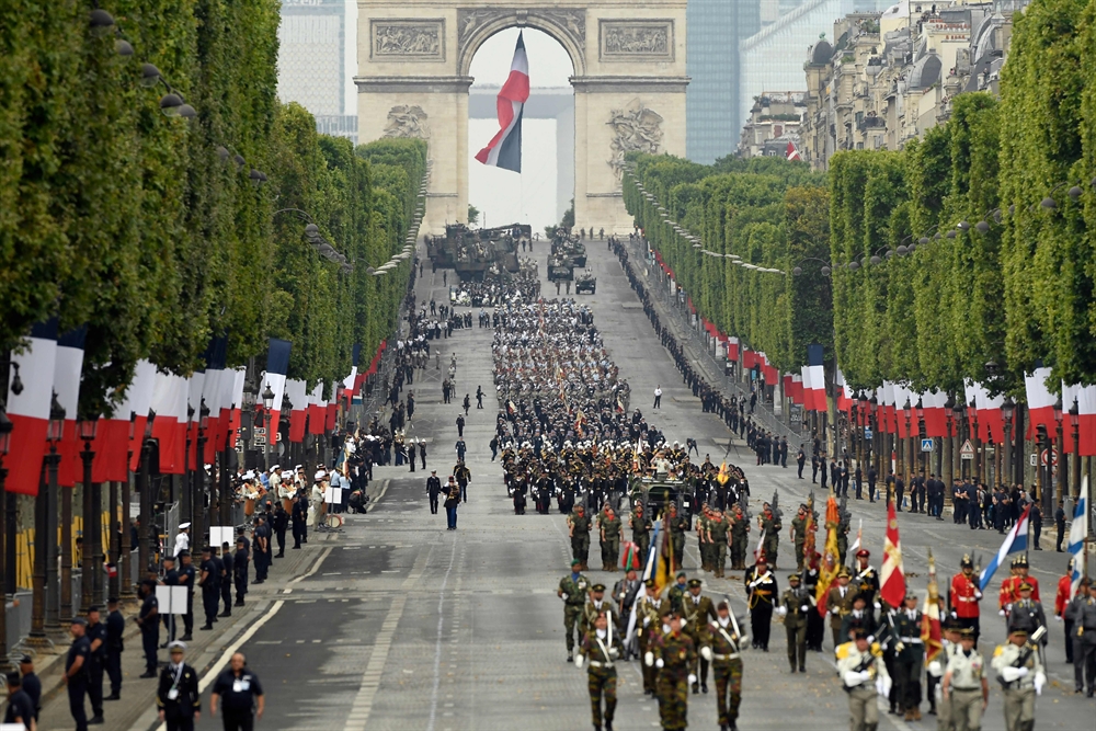 프랑스 혁명기념일 행사 