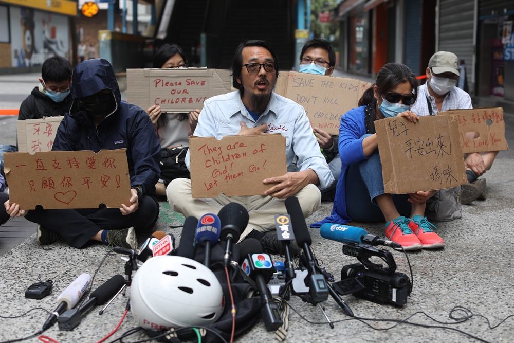 사진으로 본 홍콩 시위 현장