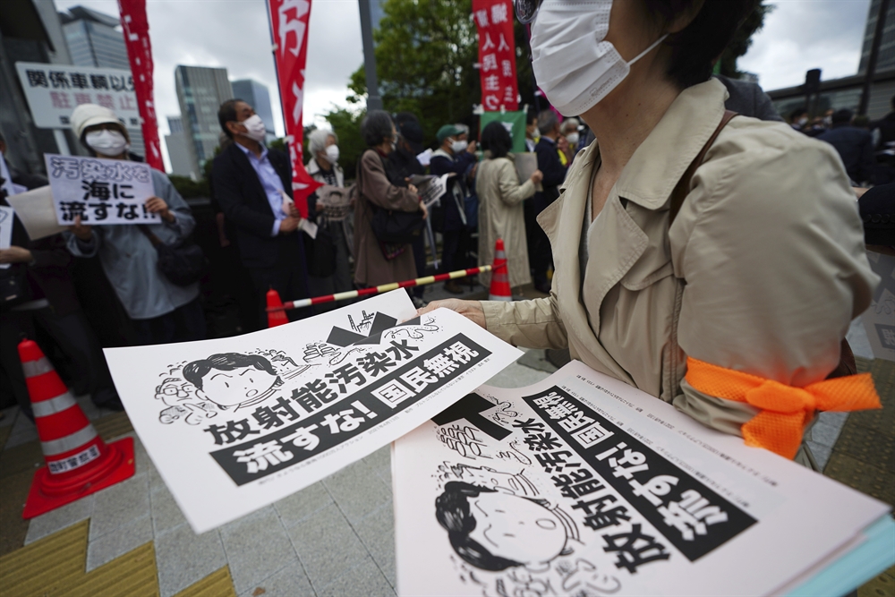 일본도 '방류 반대'